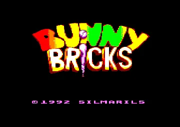 Bunny Bricks (UK) (128K) (1992) screen shot title